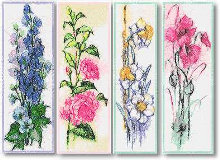 Flower Bookmark Set