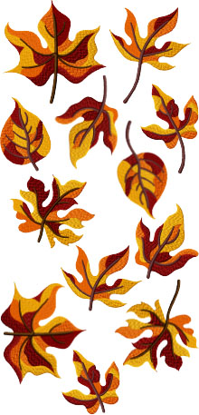 Fall Leaf Set